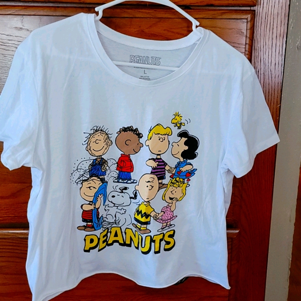 Cropped T shirt